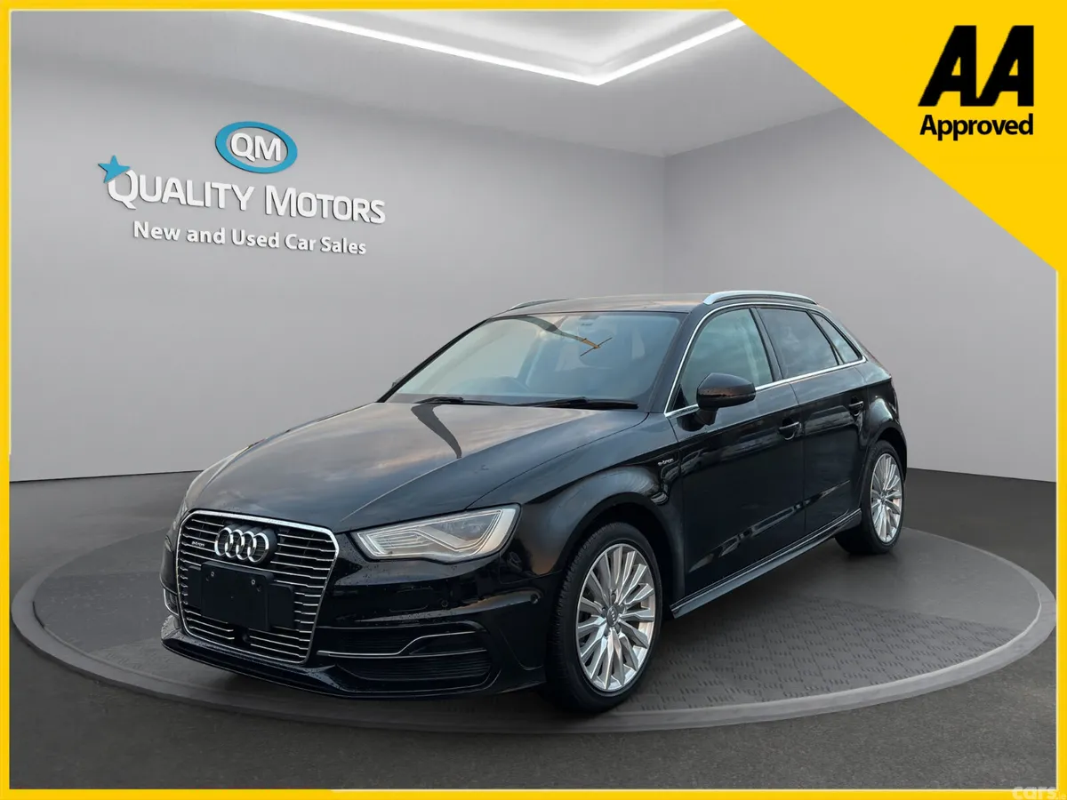 Audi A3 Hatchback, Petrol Plug-in Hybrid, 2016, Black