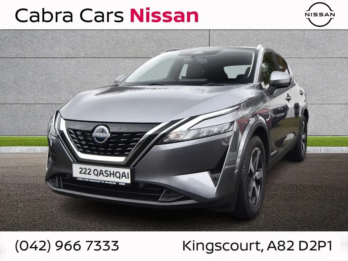 Nissan Qashqai SUV, Petrol Hybrid, 2022, Grey