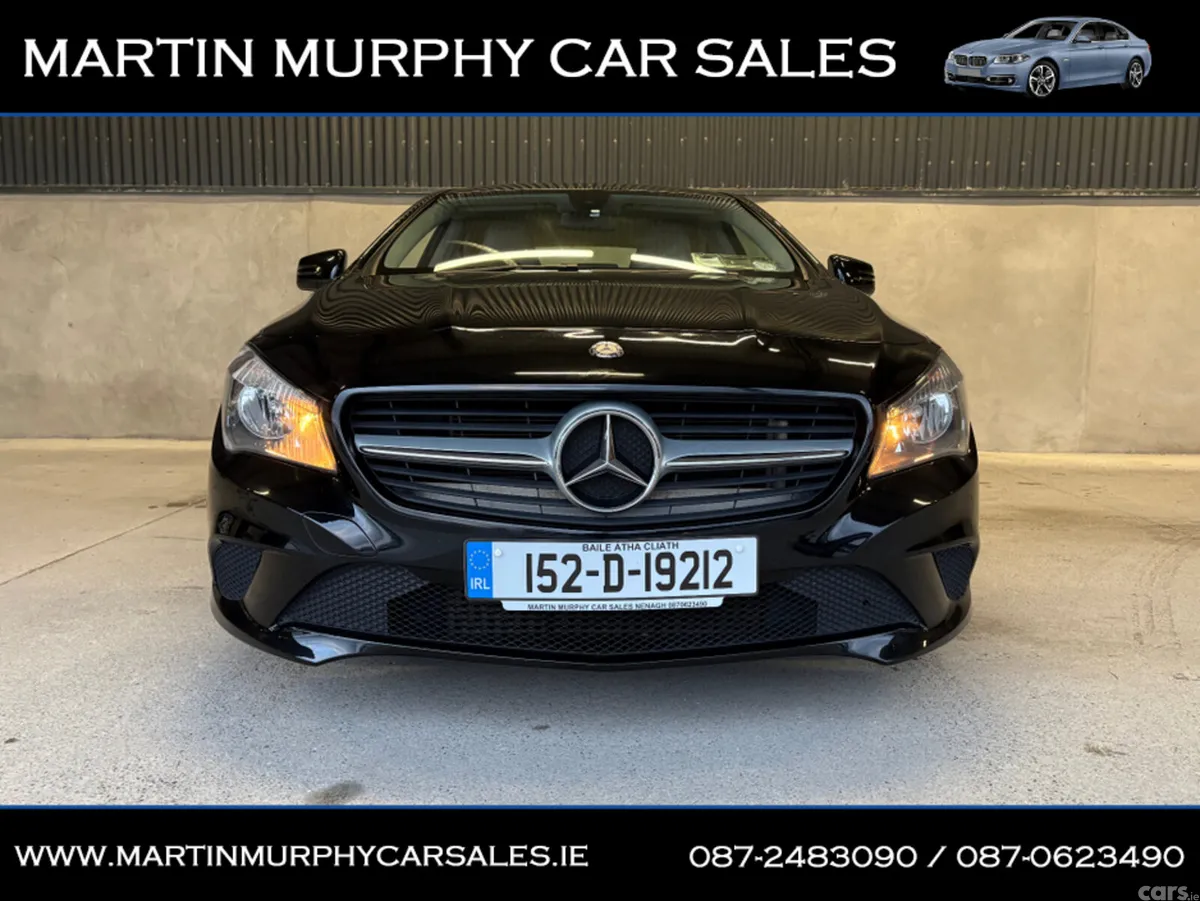 Mercedes-Benz CLA Saloon, Petrol, 2015, Black