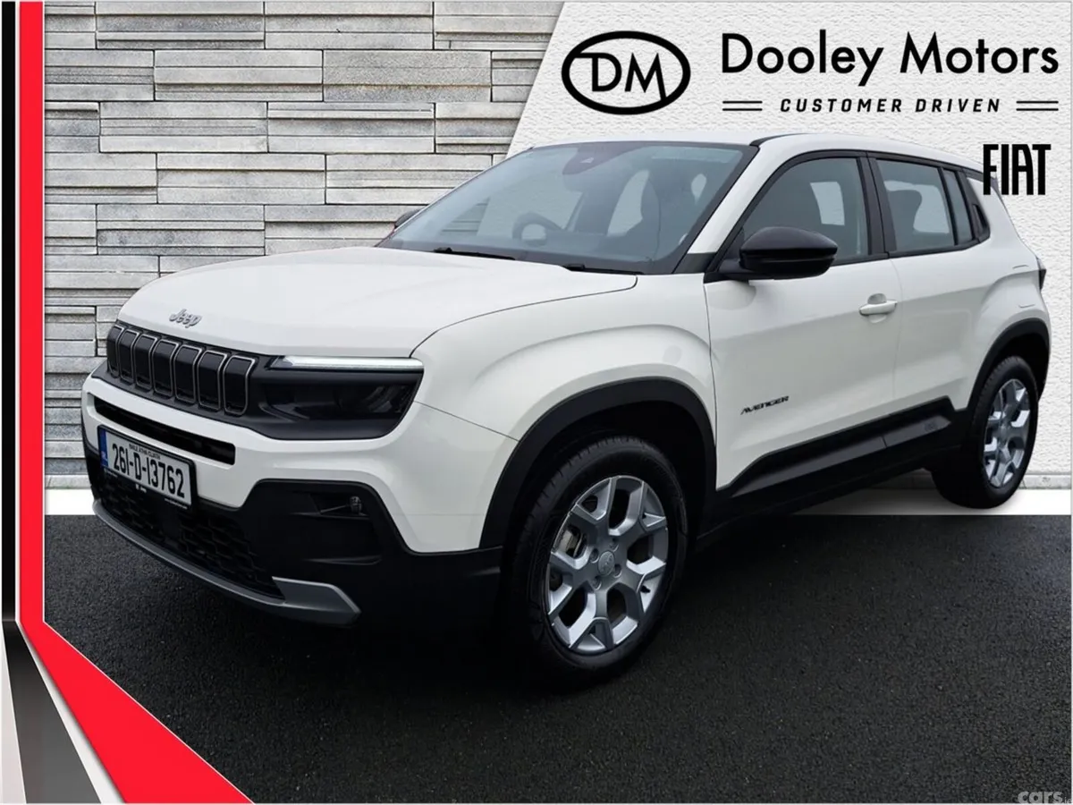 Jeep Avenger SUV, Petrol, 2026, White