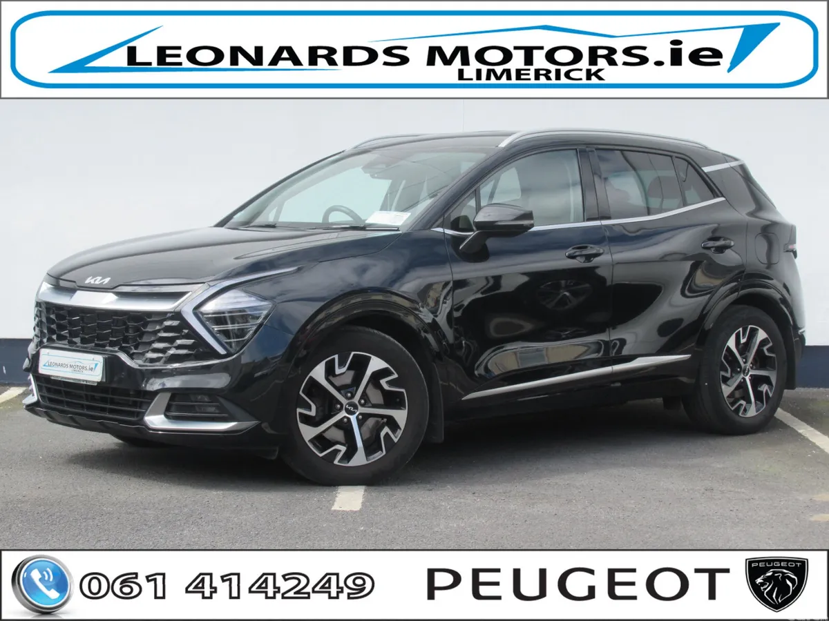 Kia Sportage SUV, Diesel Hybrid, 2023, Black