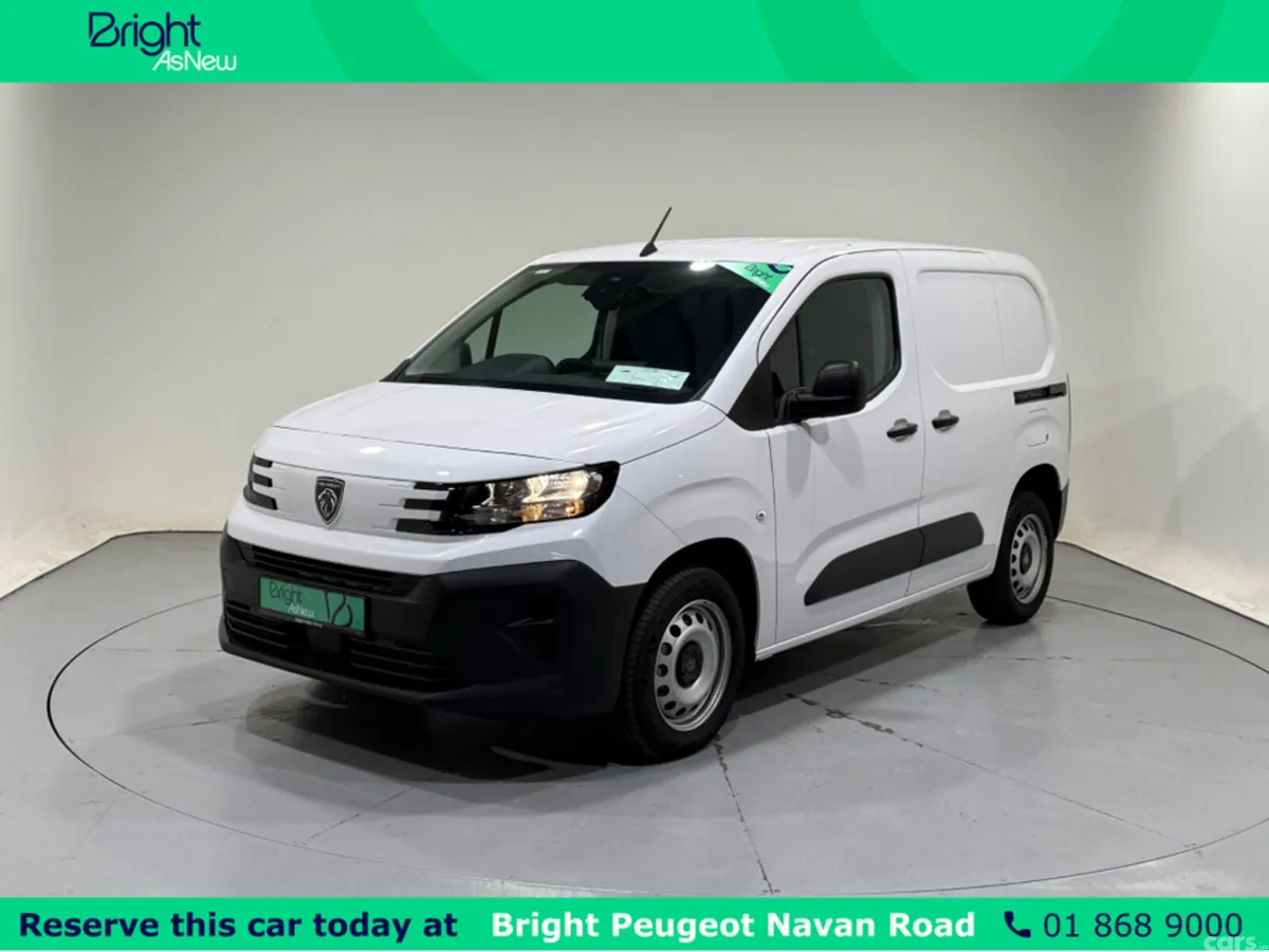 Peugeot Partner Van, Diesel, 2026, White