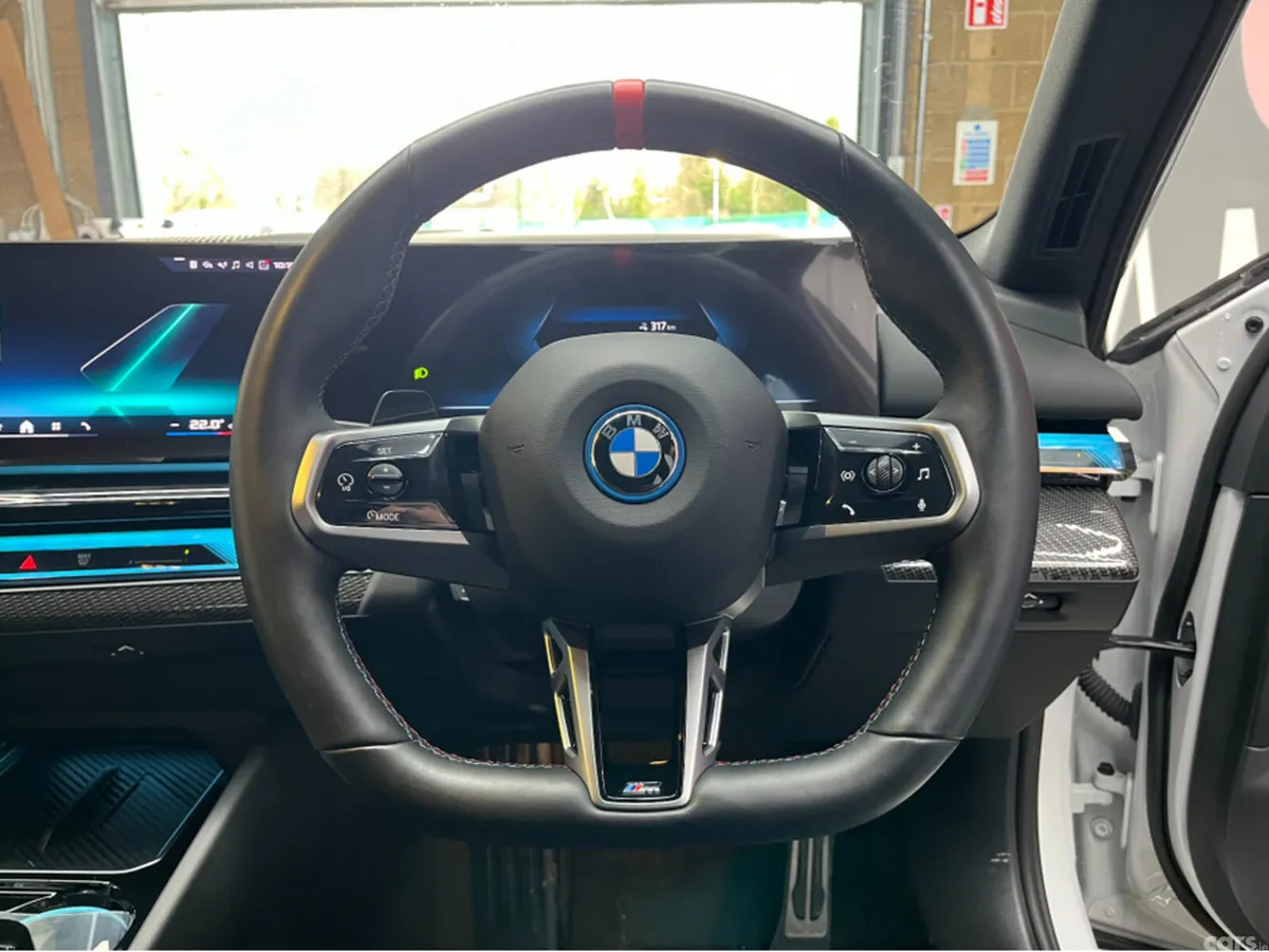 BMW i5 Saloon, Electric, 2024, White