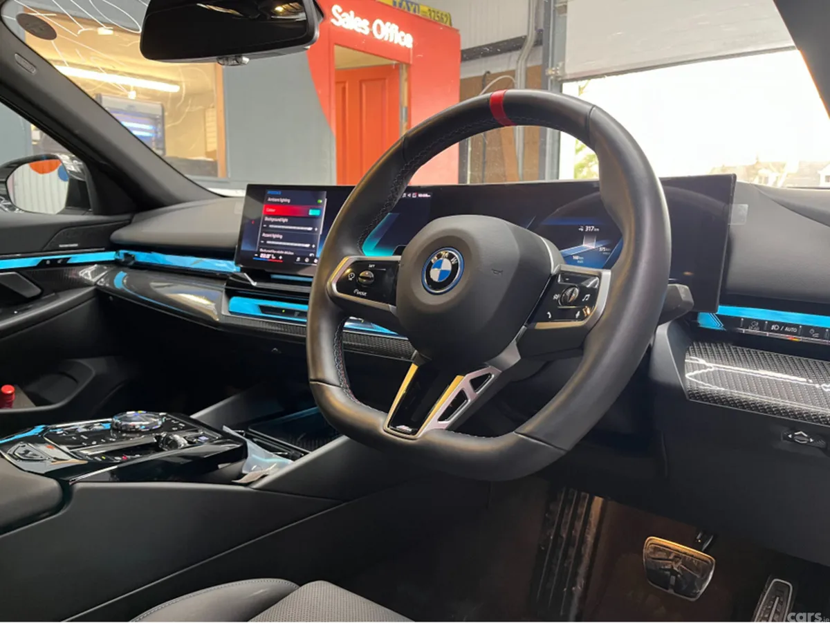 BMW i5 Saloon, Electric, 2024, White