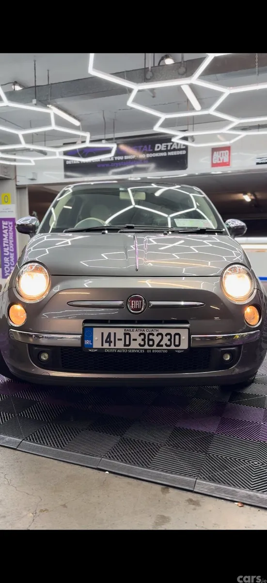 Fiat 500 Hatchback, Petrol, 2014, Grey