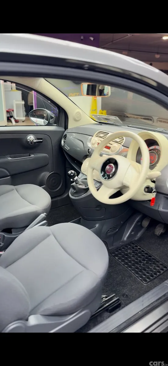 Fiat 500 Hatchback, Petrol, 2014, Grey