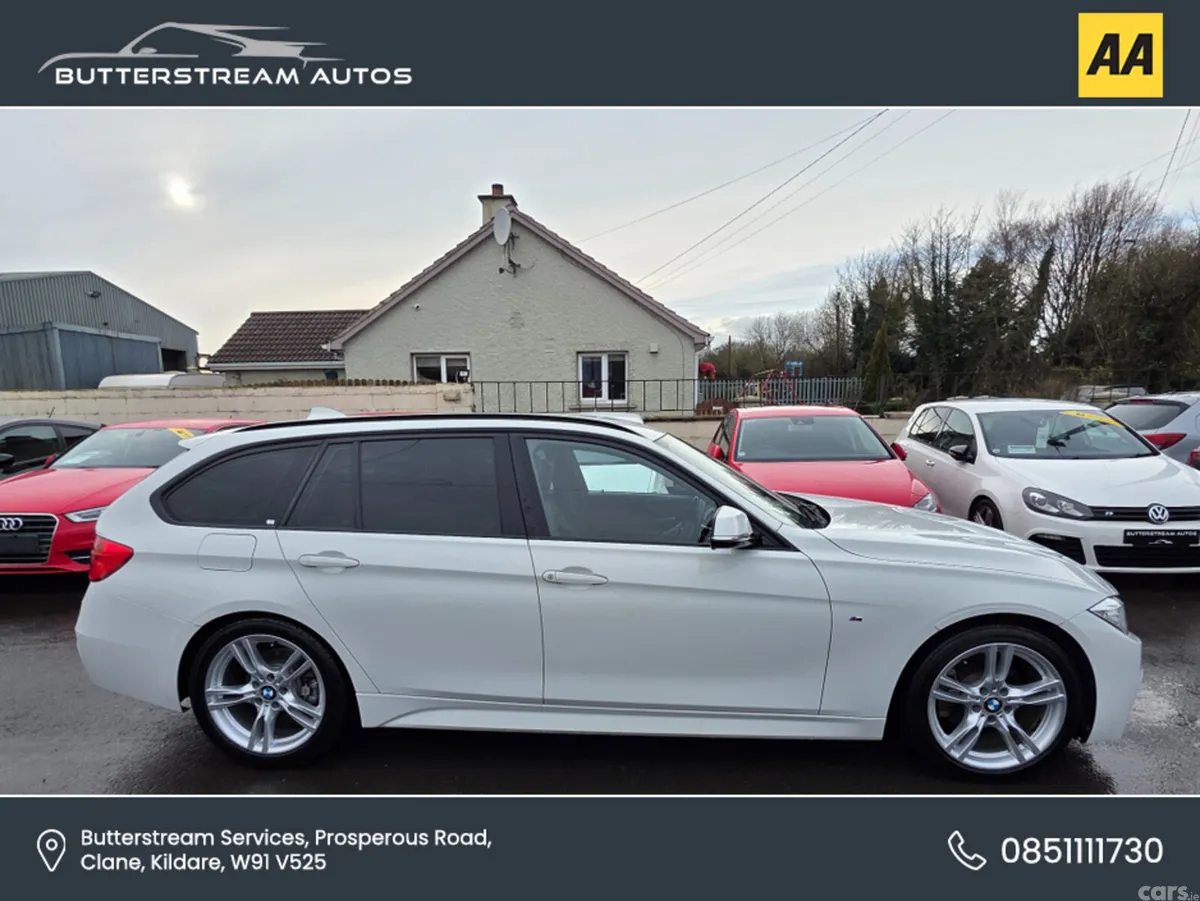 BMW 3-Series Estate, Diesel, 2014, White