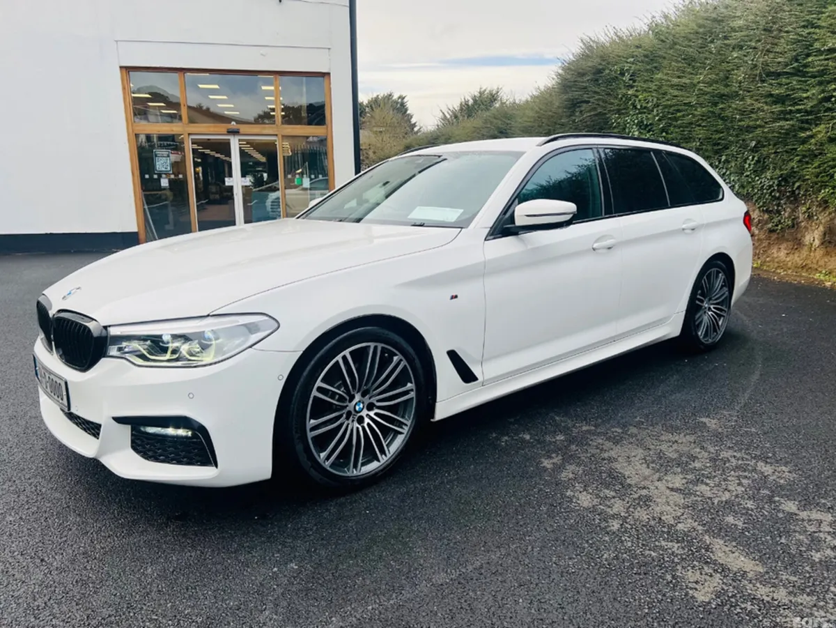 BMW 5-Series Estate, Diesel, 2019, White