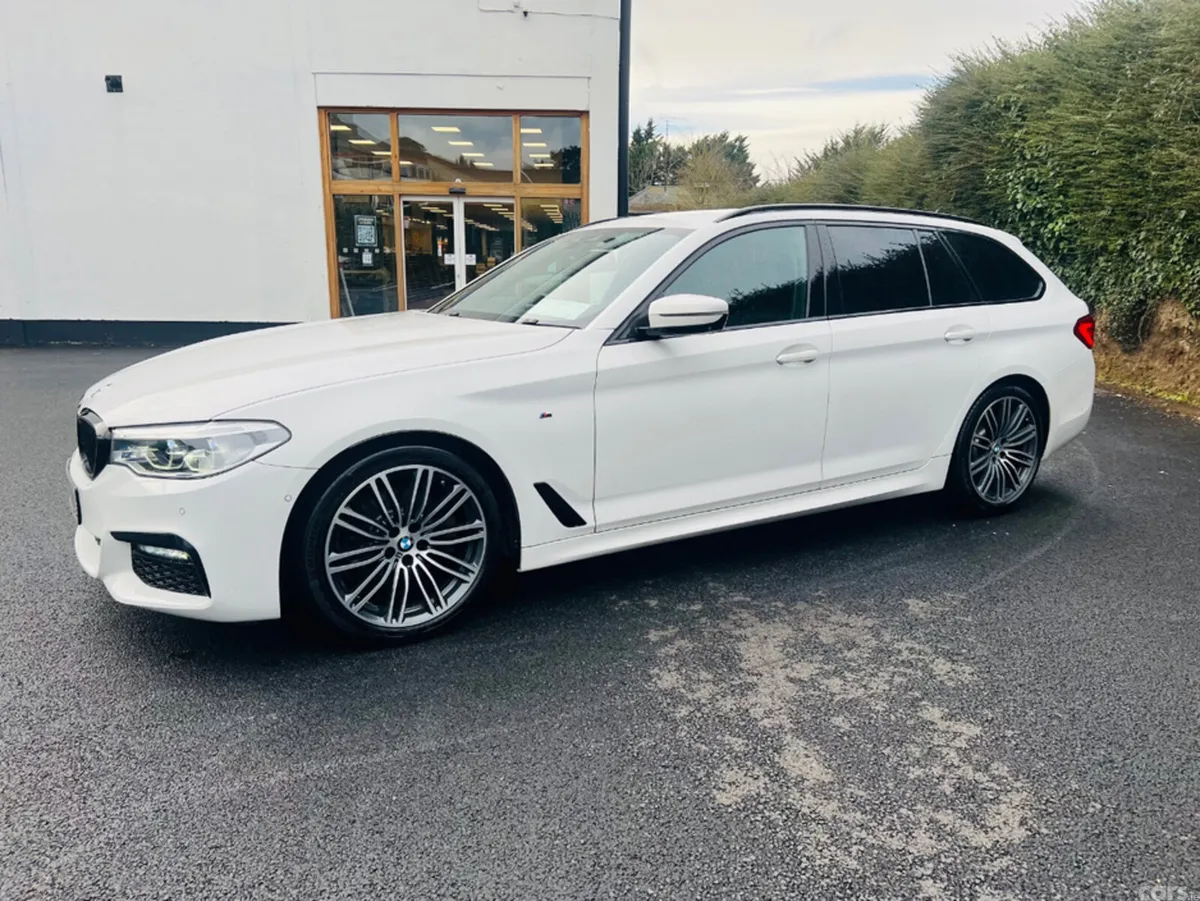 BMW 5-Series Estate, Diesel, 2019, White