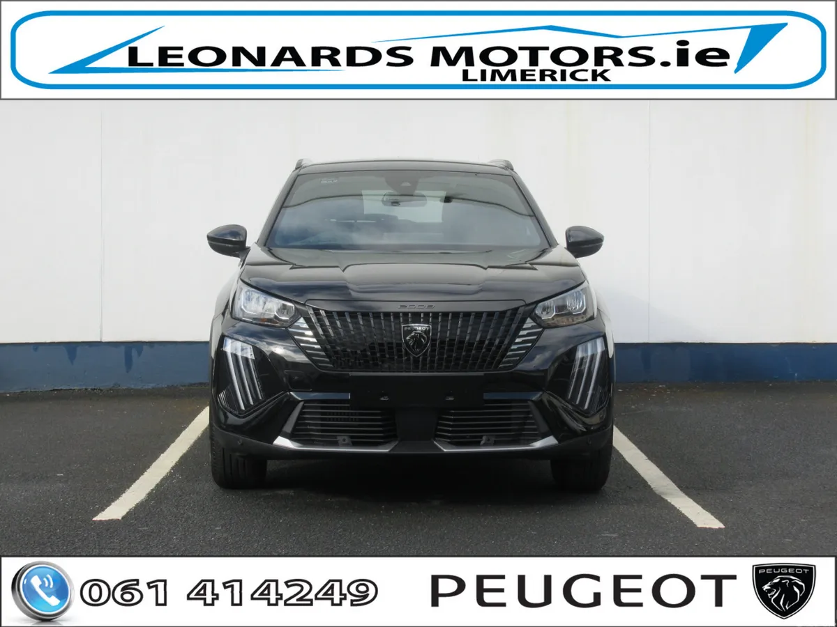Peugeot 2008 SUV, Petrol Hybrid, 2026, Black