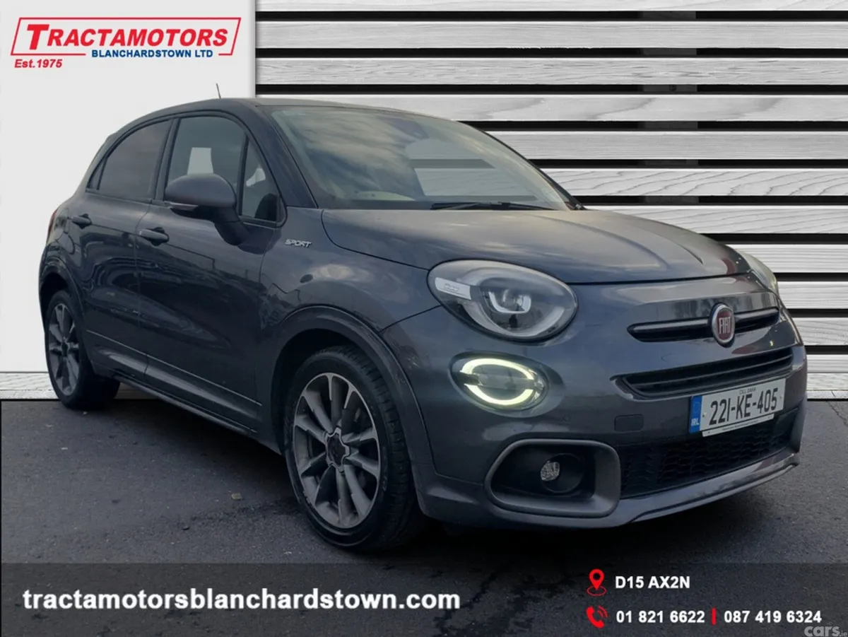 Fiat 500X MPV, Petrol, 2022, Grey