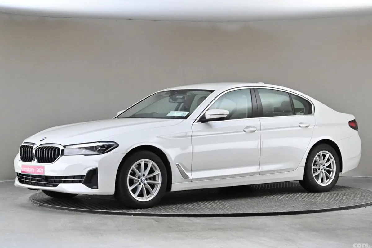 BMW 5-Series Saloon, Diesel, 2021, White