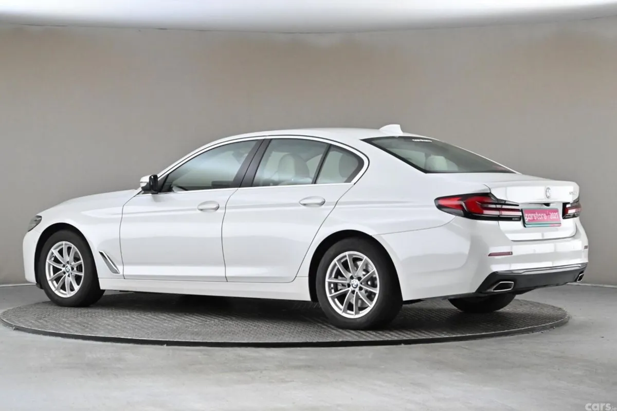 BMW 5-Series Saloon, Diesel, 2021, White