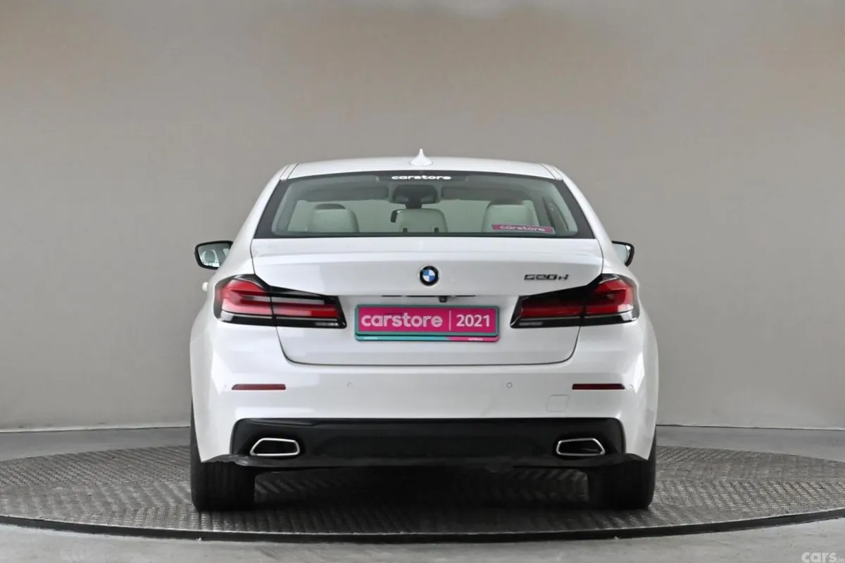 BMW 5-Series Saloon, Diesel, 2021, White