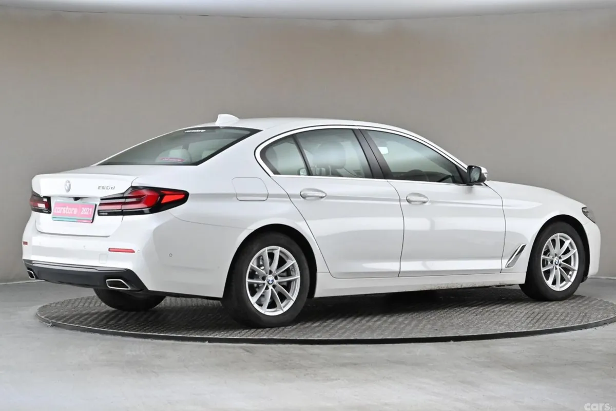 BMW 5-Series Saloon, Diesel, 2021, White