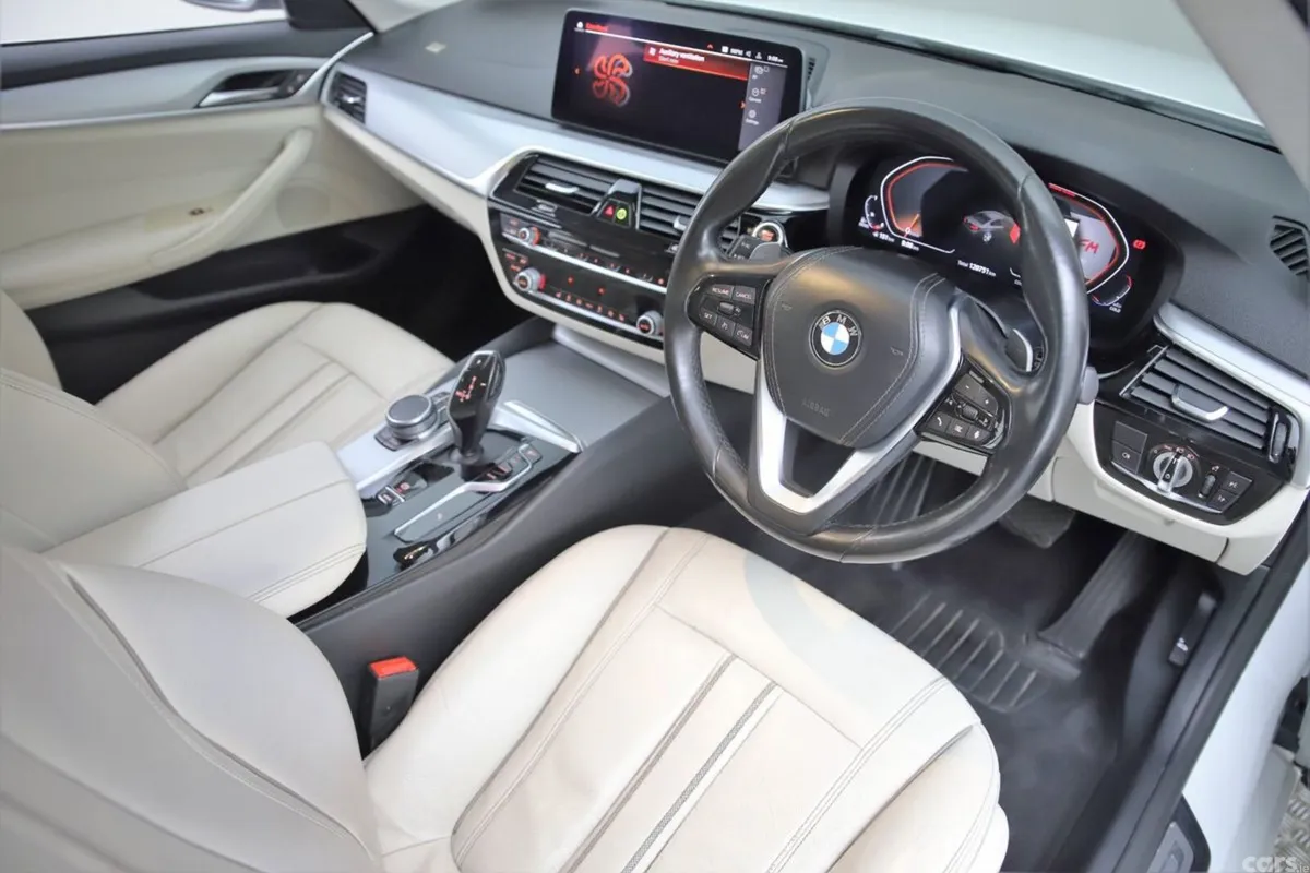 BMW 5-Series Saloon, Diesel, 2021, White