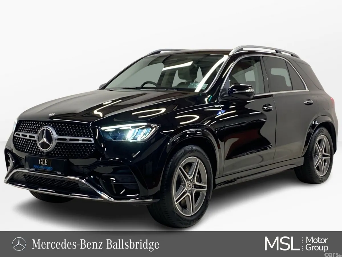 Mercedes-Benz GLE SUV, Petrol Plug-in Hybrid, 2026, Black