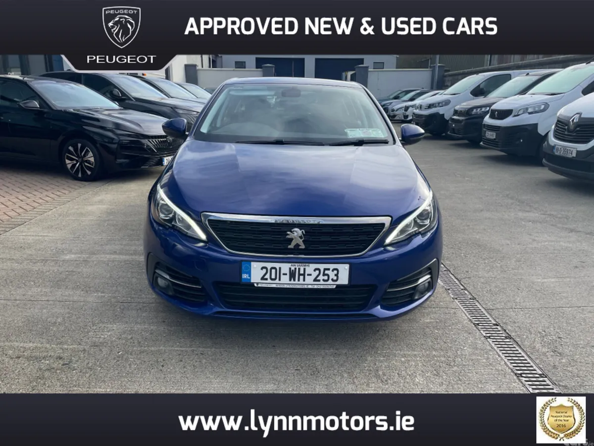 Peugeot 308 Hatchback, Petrol, 2020, Blue