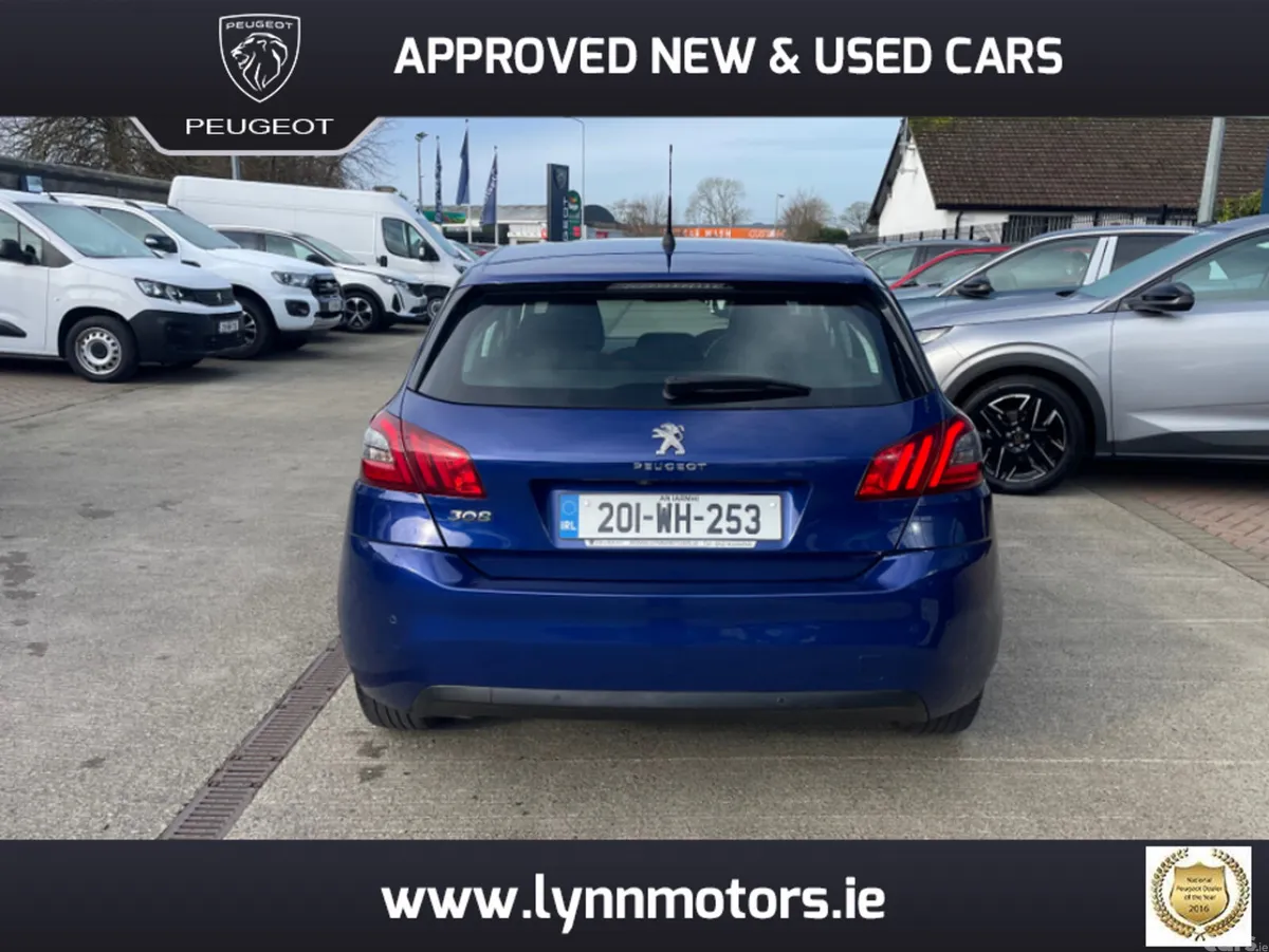 Peugeot 308 Hatchback, Petrol, 2020, Blue