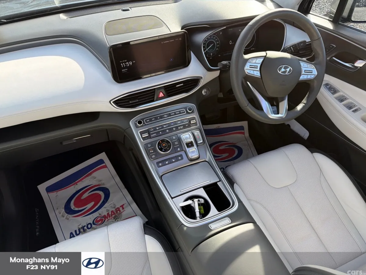 Hyundai Santa Fe SUV, Petrol Plug-in Hybrid, 2023, Grey