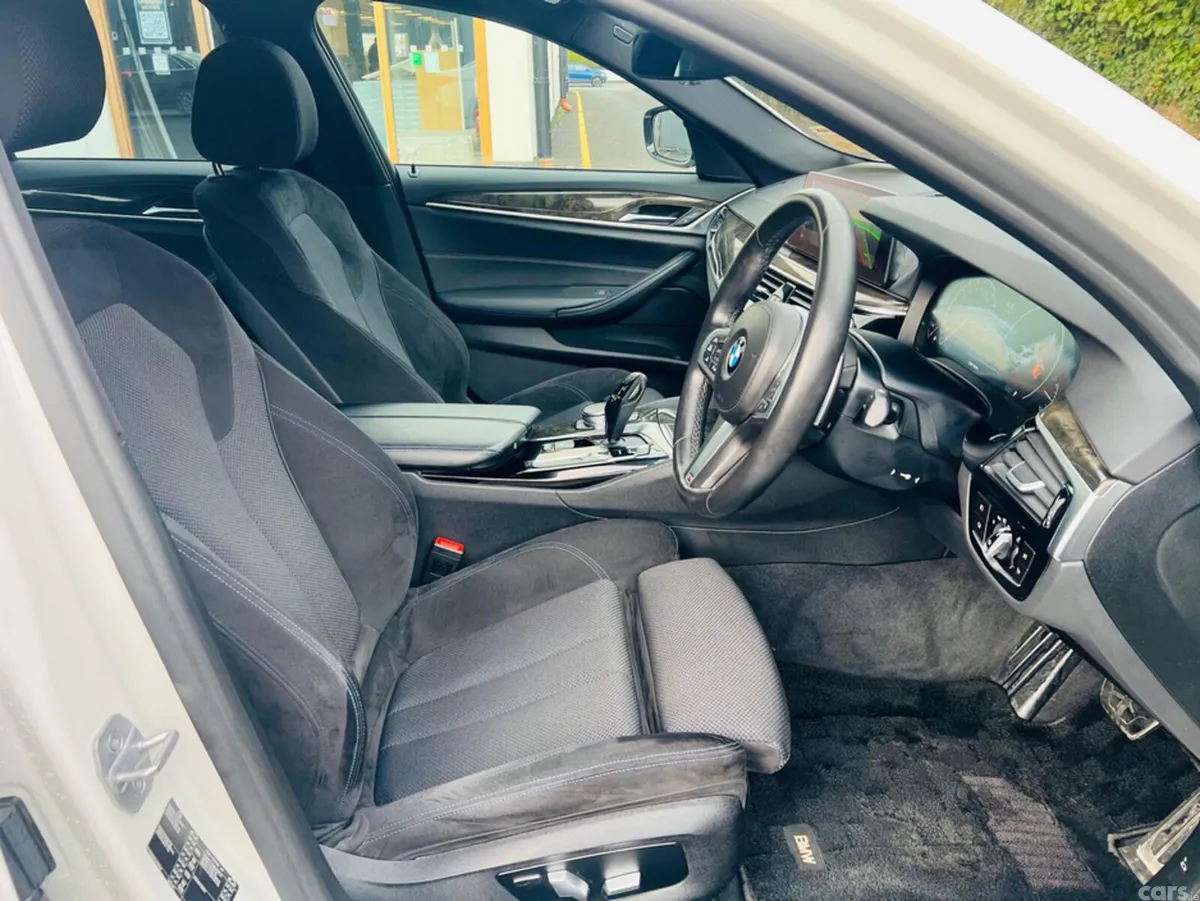 BMW 5-Series Saloon, Diesel, 2018, White