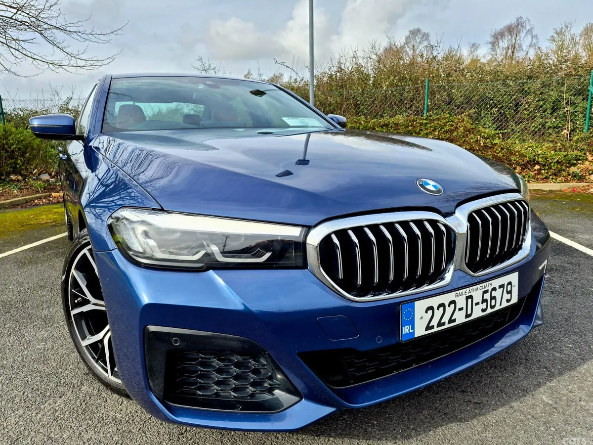 BMW 5-Series Saloon, Diesel, 2022, Blue