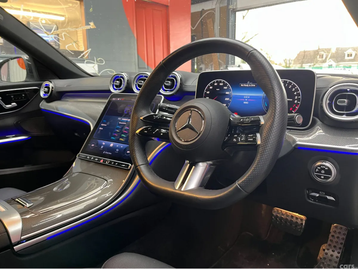 Mercedes-Benz C-Class Saloon, Petrol Plug-in Hybrid, 2024, Black