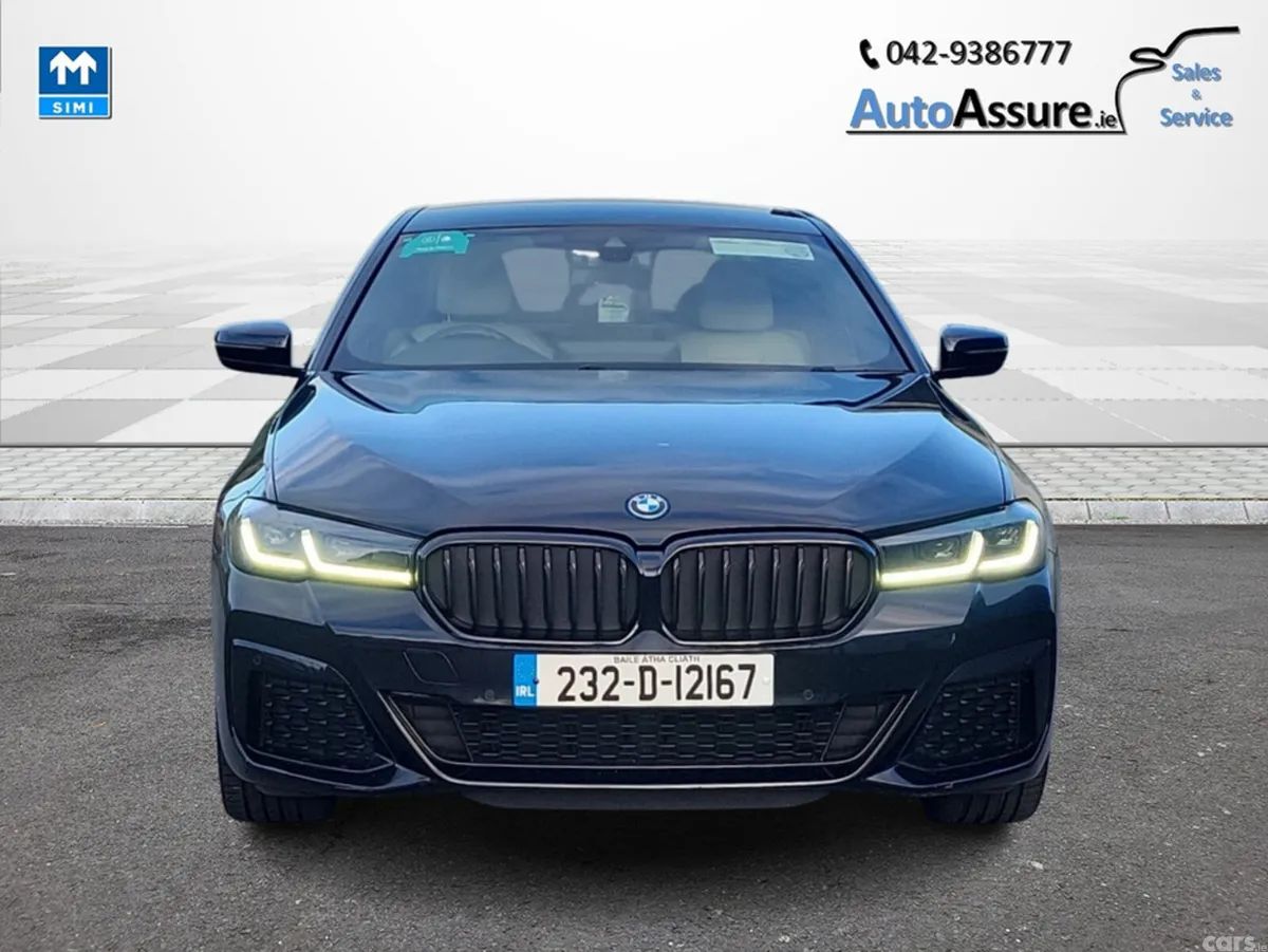 BMW 5-Series Saloon, Petrol Plug-in Hybrid, 2023, Black