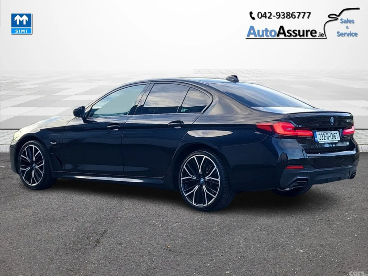 BMW 5-Series Saloon, Petrol Plug-in Hybrid, 2023, Black