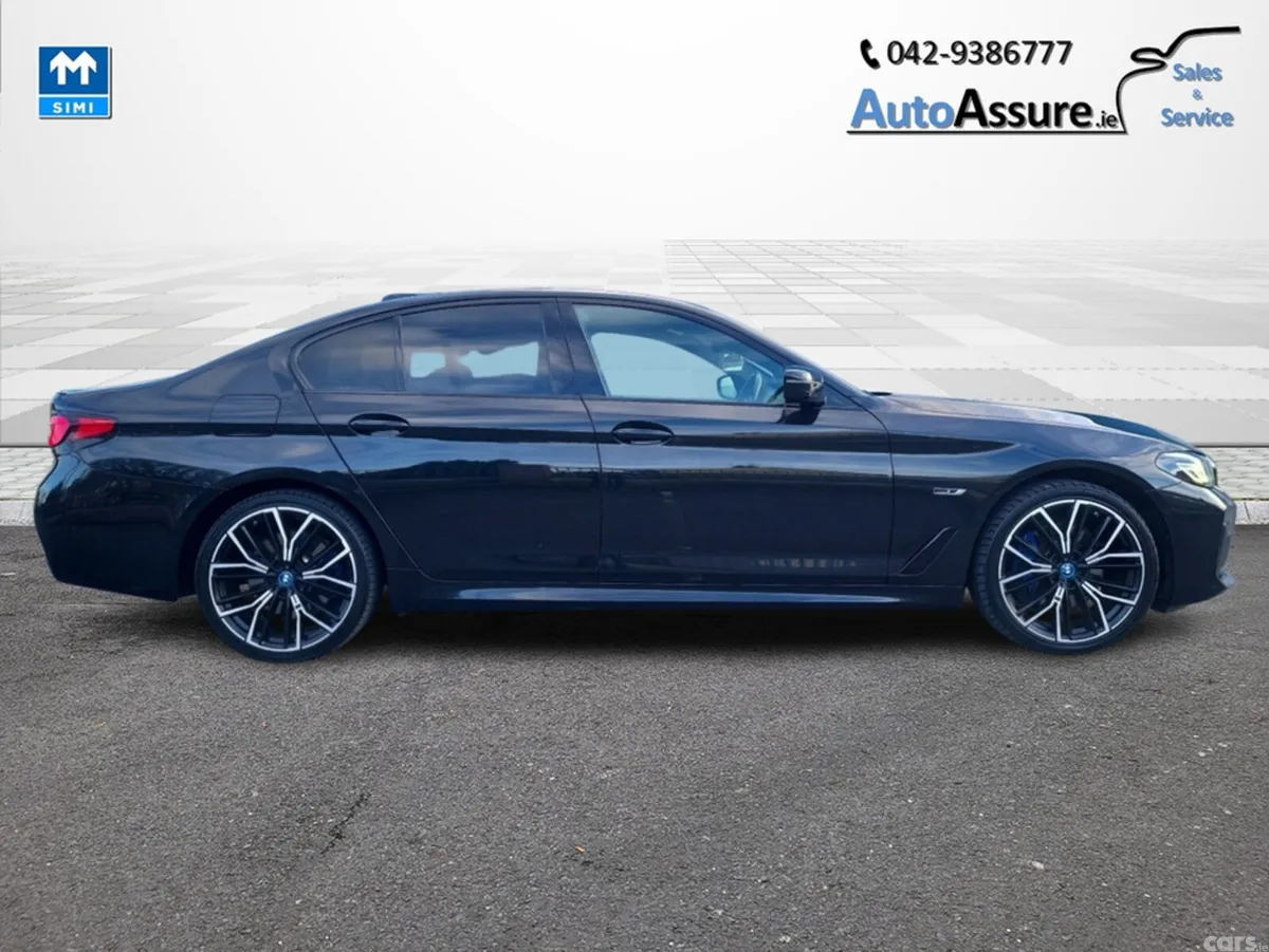 BMW 5-Series Saloon, Petrol Plug-in Hybrid, 2023, Black