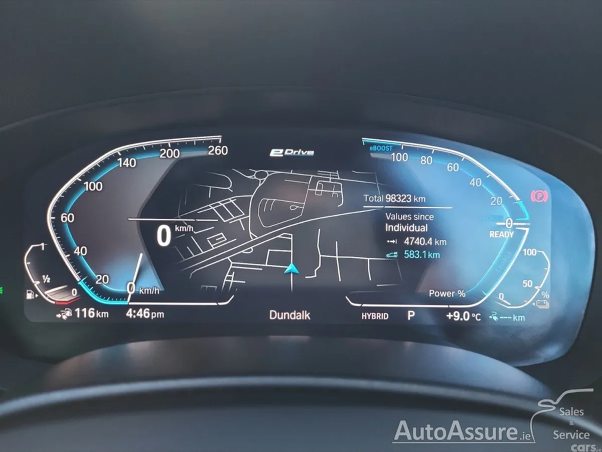 BMW 5-Series Saloon, Petrol Plug-in Hybrid, 2023, Black