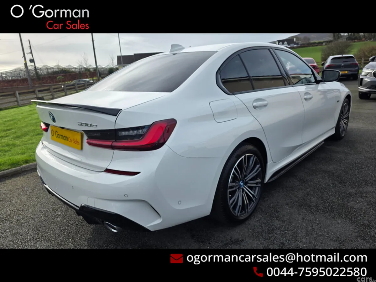BMW 3-Series Saloon, Petrol Plug-in Hybrid, 2022, White