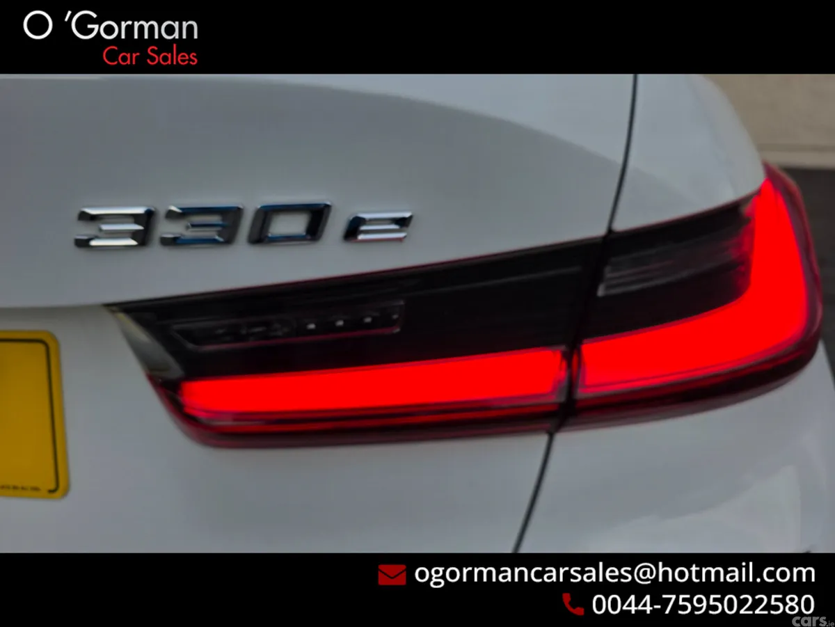 BMW 3-Series Saloon, Petrol Plug-in Hybrid, 2022, White