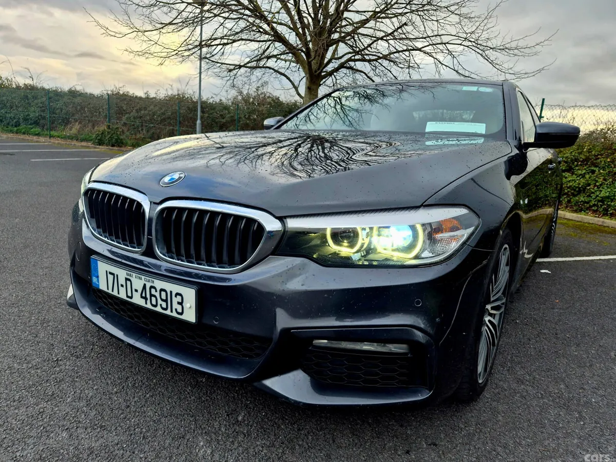 BMW 5-Series Saloon, Diesel, 2017, Grey