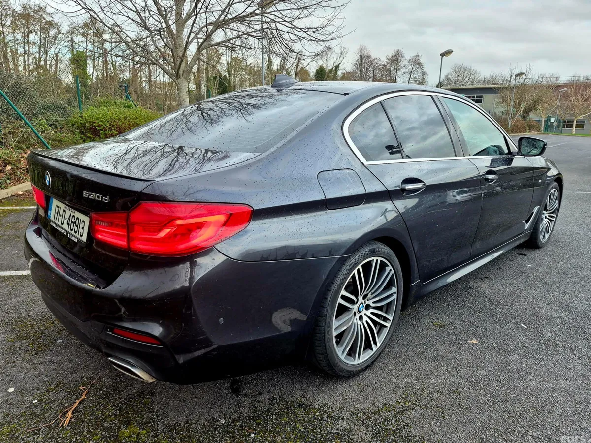 BMW 5-Series Saloon, Diesel, 2017, Grey