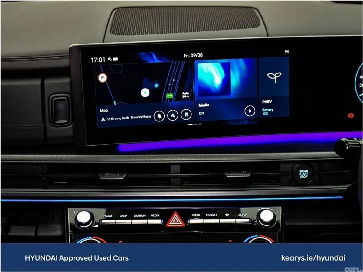 Hyundai Santa Fe SUV, Petrol Plug-in Hybrid, 2025, Black