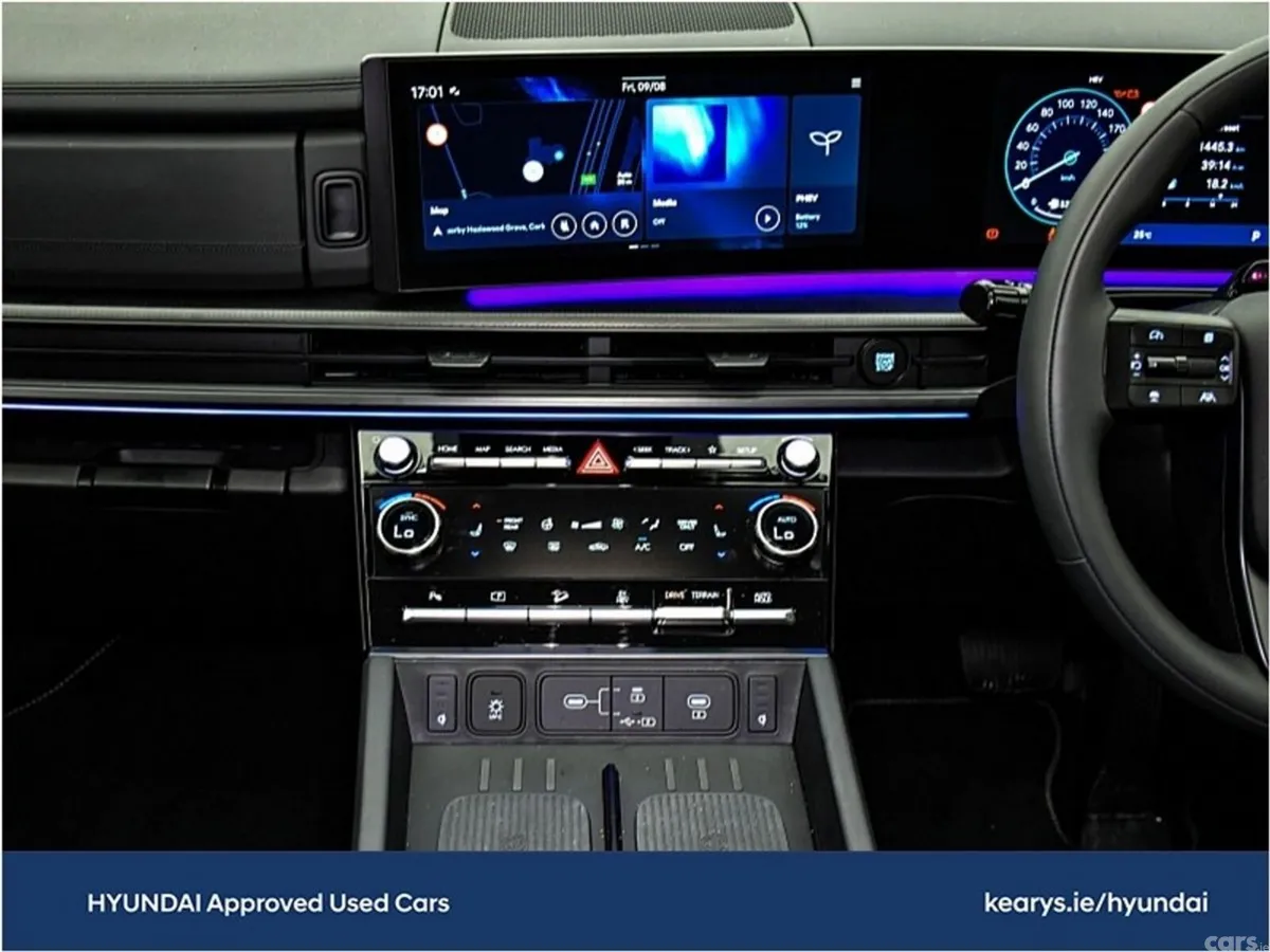 Hyundai Santa Fe SUV, Petrol Plug-in Hybrid, 2025, Black