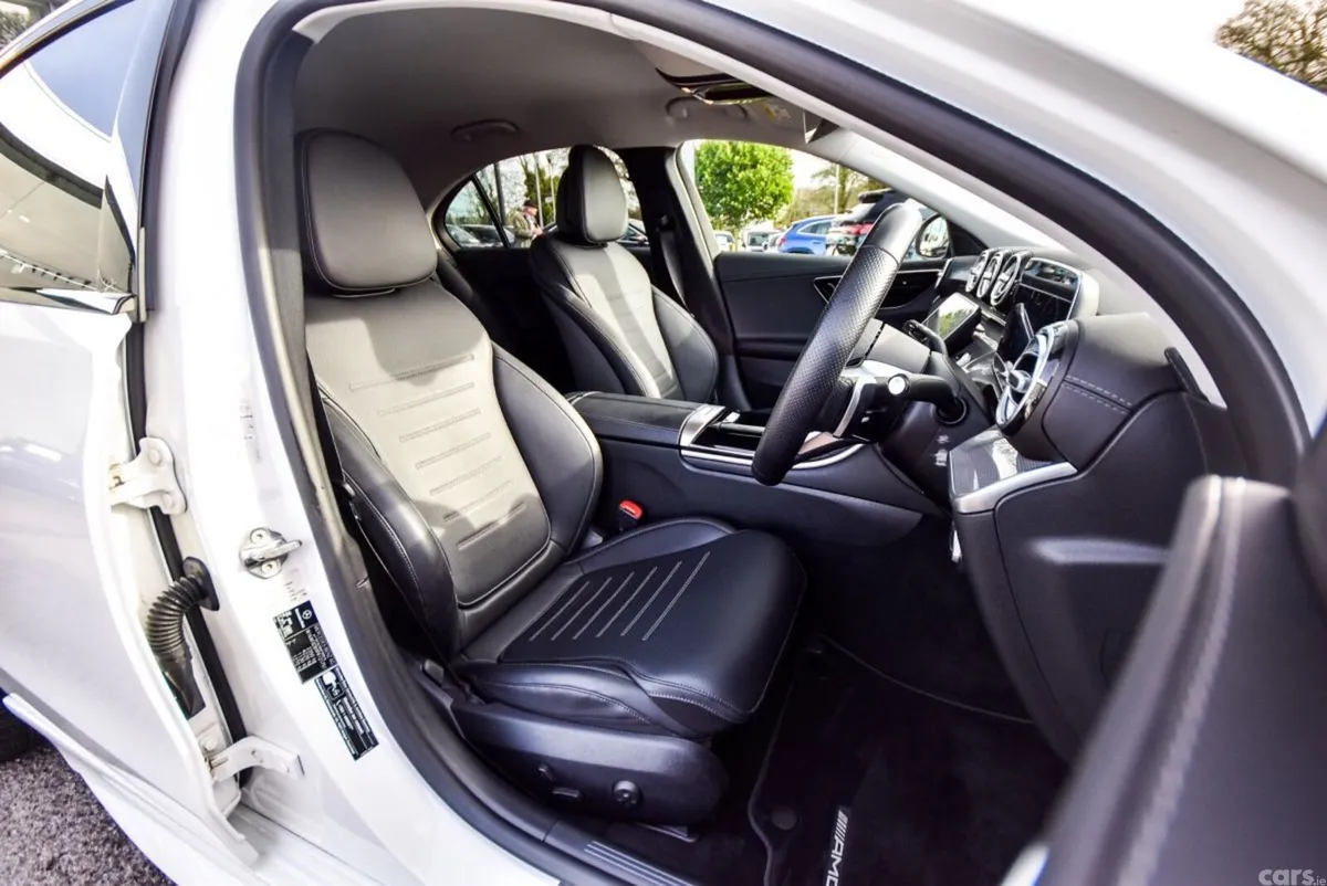 Mercedes-Benz C-Class Saloon, Diesel Hybrid, 2023, White