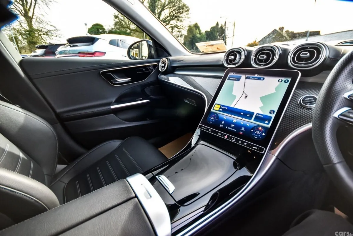 Mercedes-Benz C-Class Saloon, Diesel Hybrid, 2023, White