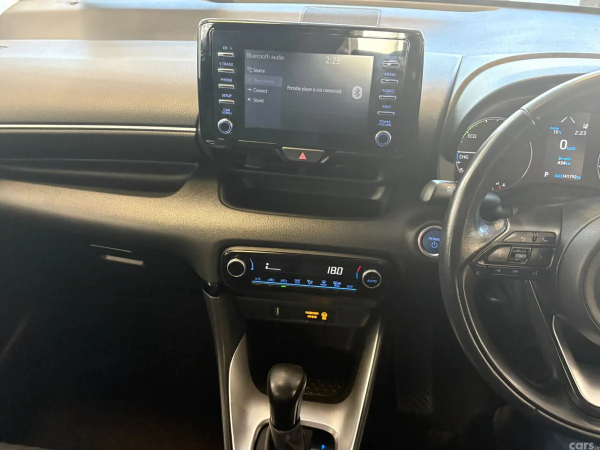 Toyota Yaris Hatchback, Petrol Hybrid, 2022, Red