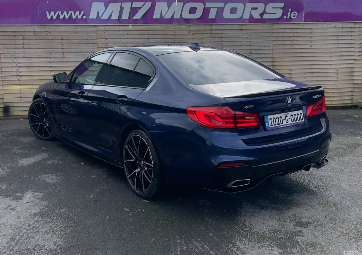 BMW 5-Series Saloon, Diesel, 2020, Blue