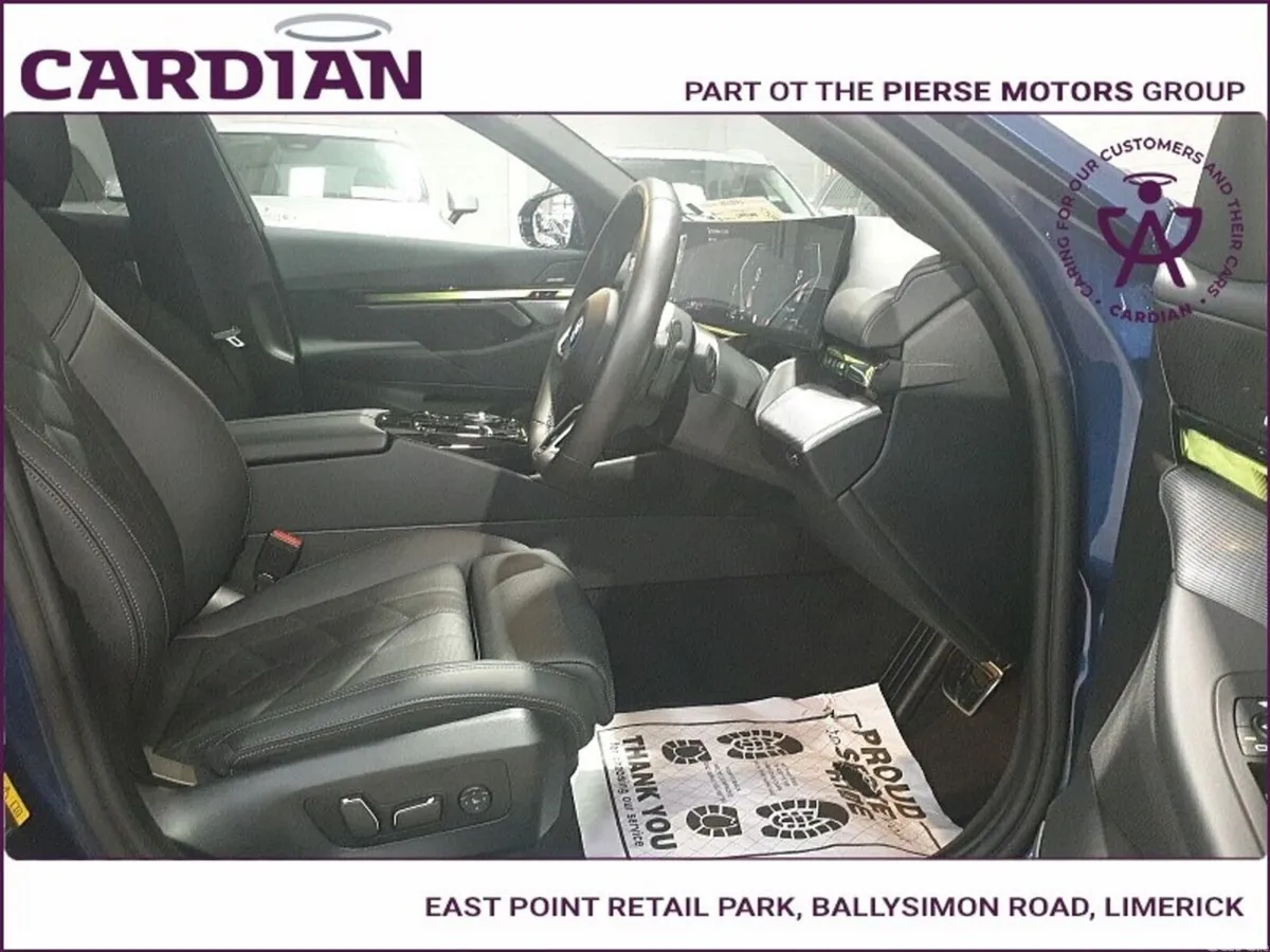 BMW 5-Series Estate, Petrol Hybrid, 2025, Blue