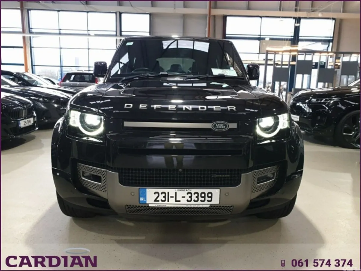 Land Rover Defender SUV, Petrol Plug-in Hybrid, 2023, Black