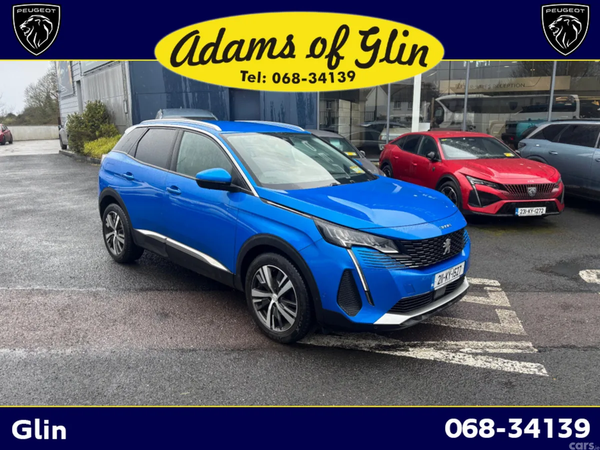 Peugeot 3008 SUV, Diesel, 2021, Blue