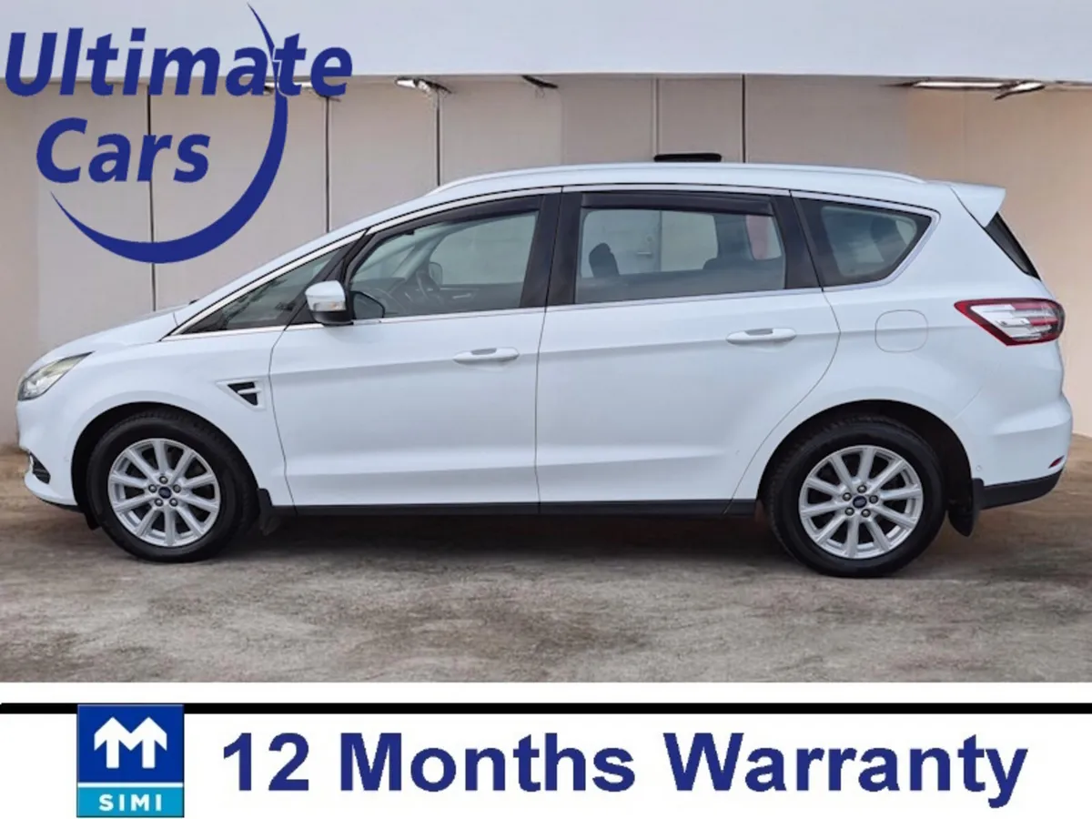 Ford S-Max MPV, Diesel, 2018, White