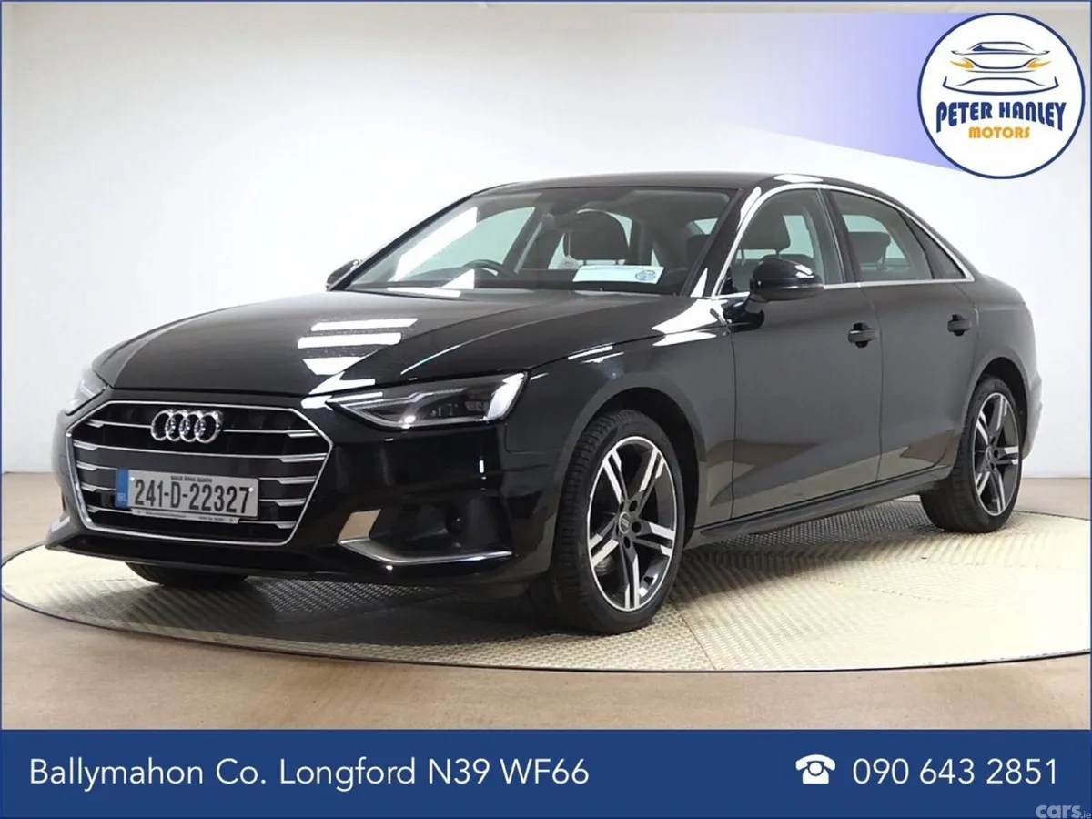 Audi A4 Saloon, Diesel, 2024, Black