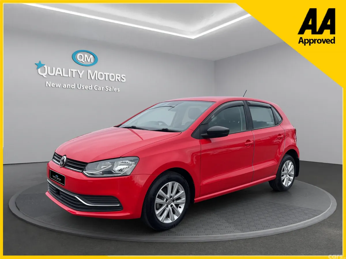 Volkswagen Polo Hatchback, Petrol, 2016, Red