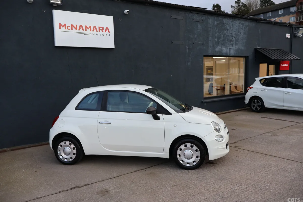 Fiat 500 Hatchback, Petrol, 2016, White