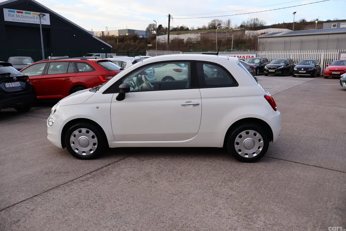 Fiat 500 Hatchback, Petrol, 2016, White