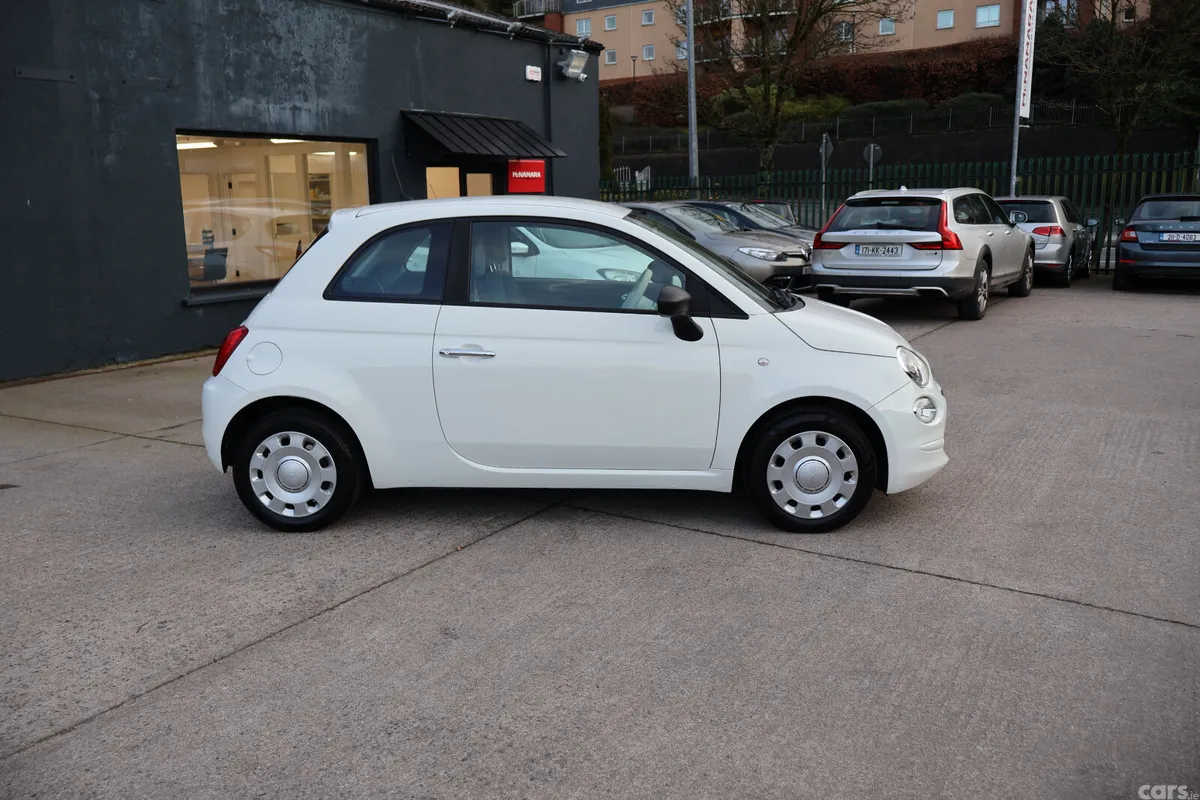 Fiat 500 Hatchback, Petrol, 2016, White